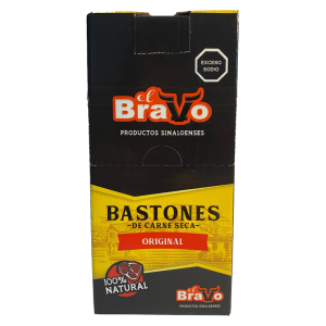 Caja de Carne Seca 30 Piezas Empacadas Individualmente Sabor Original